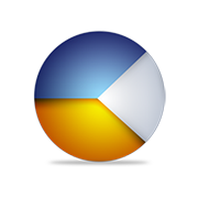 Usage charts and payment information icon